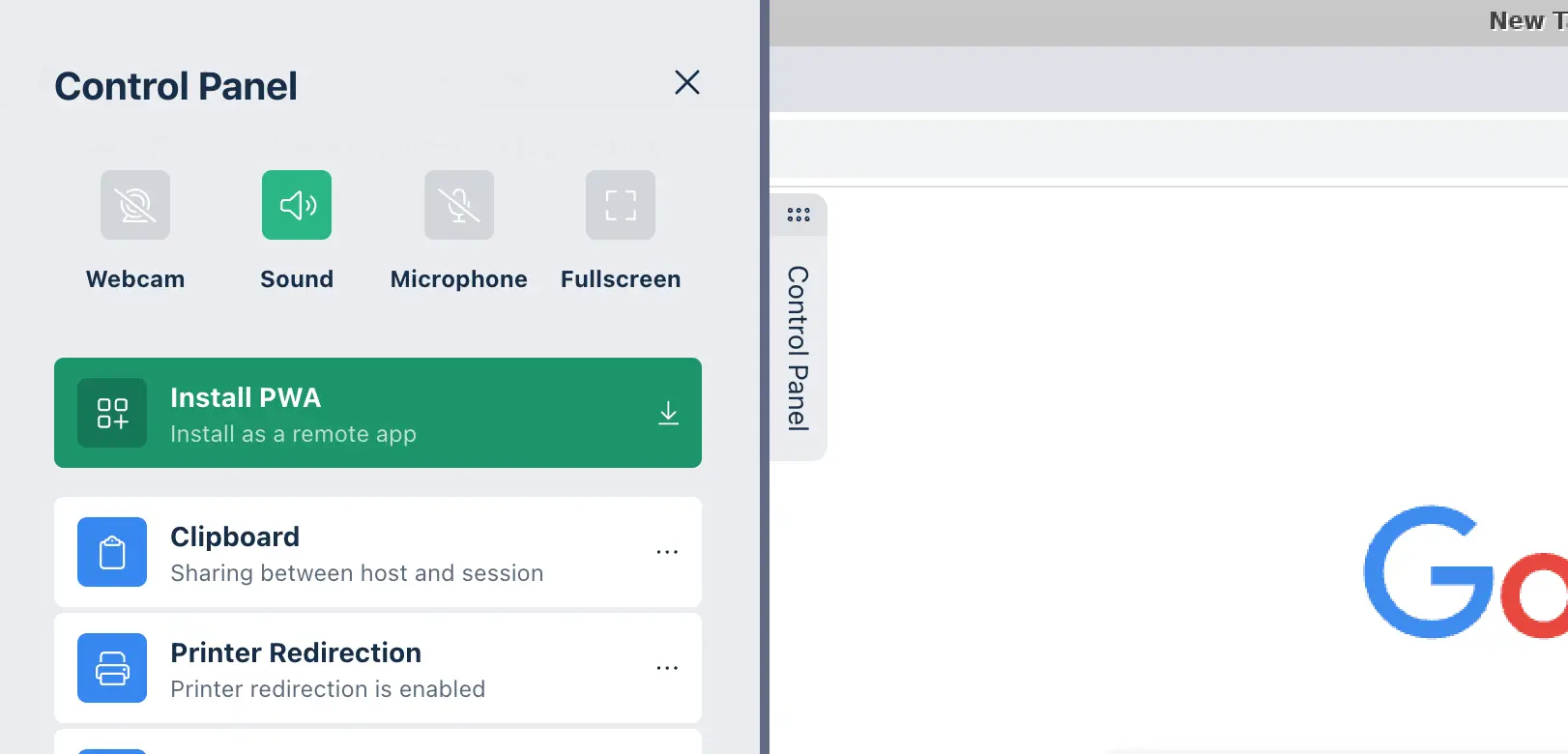 Установка отдельных PWA