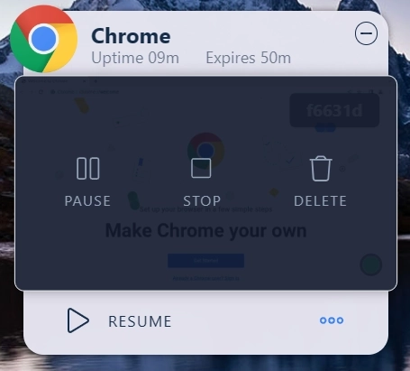 Действия с сессиями